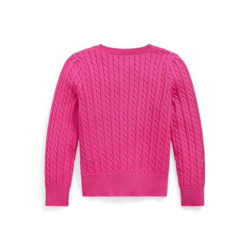 Ralph Lauren Mini Cable Cotton Cardigan image number 1
